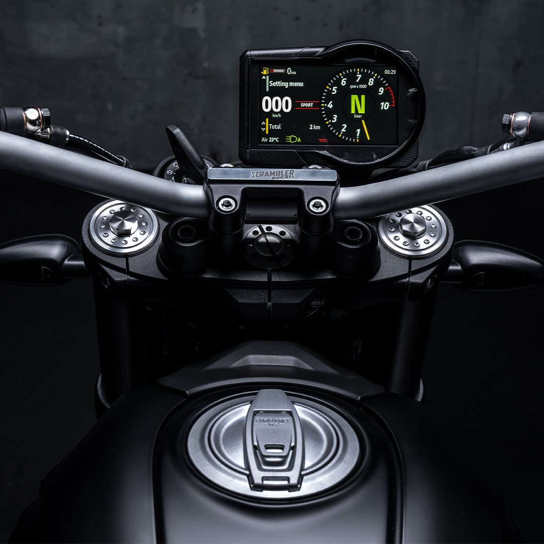2025 Ducati Scrambler Icon Dark - Matte Black