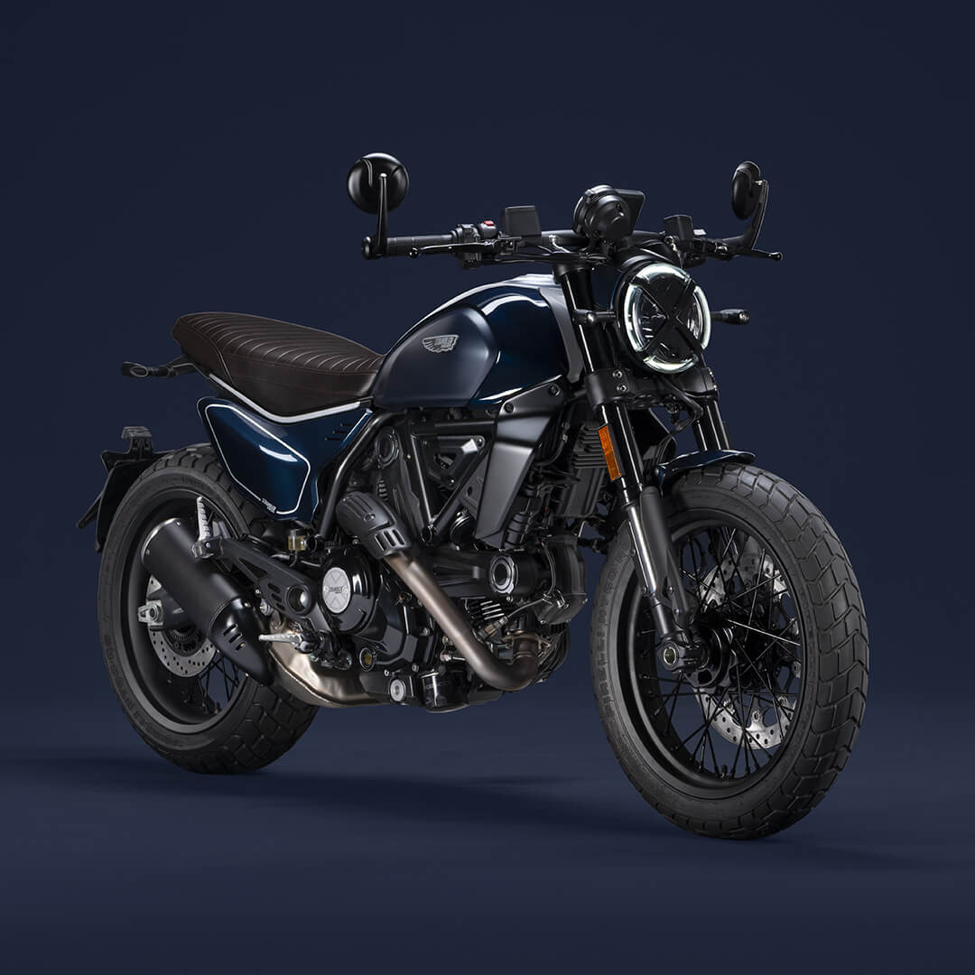 2025 Ducati Scrambler Nightshift - Nebula Blue