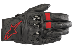 CLOSEOUT - Alpinestars - Celer V2 Gloves - BLACK/RED - S