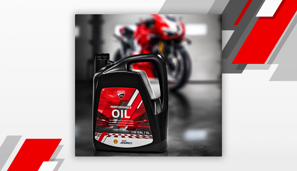 Shell Advance Ducati Corse Performance Racing Engine Oil - 5 Liter ...