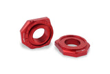 TD013 - CNC Racing Billet Chain Adjuster Blocks for the Ducati DesertX, Multistrada V4, 1200 / 1260 Enduro, 950, V2, and Panigale 899 / 959