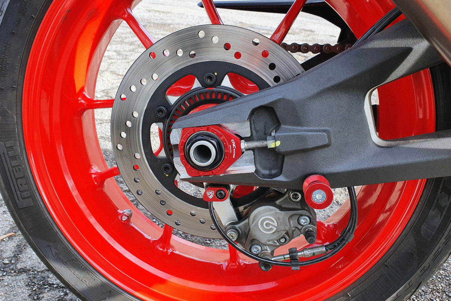 SC196 - CNC Racing Swing Arm Spools for the Ducati Monster 937