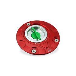 TS403R - CNC Racing TRICOLORE 'GEAR' Aluminum Gas Cap for Older Ducati's  MV's and Yamaha Models