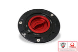 TS423 - CNC Racing PRAMAC RACING LIMITED EDITION Quick Release Gas Cap for newer Ducati's  MV's and Aprilia's