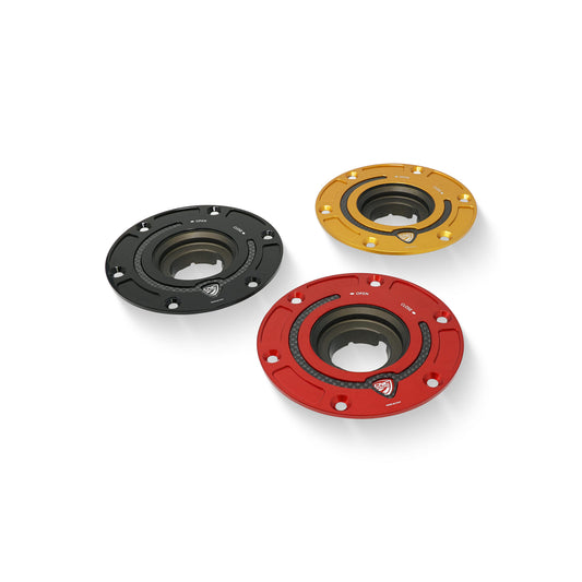 TSB05 - CNC Racing - Aluminum with Carbon Inlay Gas Cap