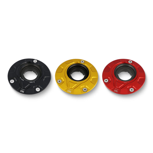TSB13 - CNC Racing - 'GEAR' Aluminum Gas Cap Flange for Older Ducati