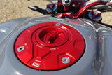 TSB13 - CNC Racing - 'GEAR' Aluminum Gas Cap Flange for Older Ducati