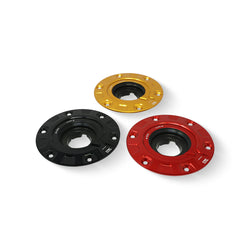 TSB15 - CNC Racing - 'GEAR' Aluminum Gas Cap Flange for Ducati Multistrada - Diavel 1260 - Hypermotard 950