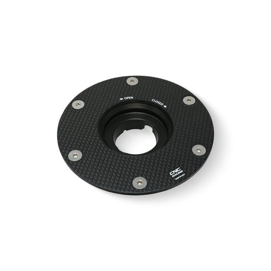 TSB25 - CNC Racing - Carbon Gas Cap Flange for Multistrada - Diavel 1260 - Hypermotard 950