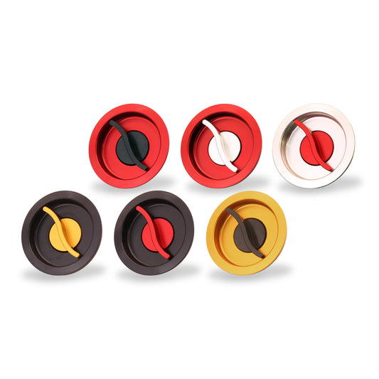 TSU02 - CNC Racing Bi-Color Aluminum Quick Release Center Plug For CNC Racing Gas Caps