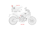 TT351 - CNC Racing - Frame Plug Kit - Scrambler 1100
