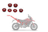 TT355 - CNC Racing - Frame Plug Kit for Hypermotard 950