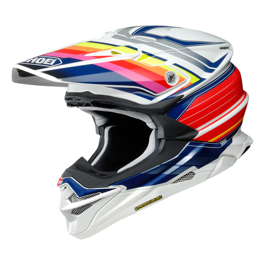 SHOEI - VFX-EVO Pinnacle - WHITE/BLUE/RED (TC1)