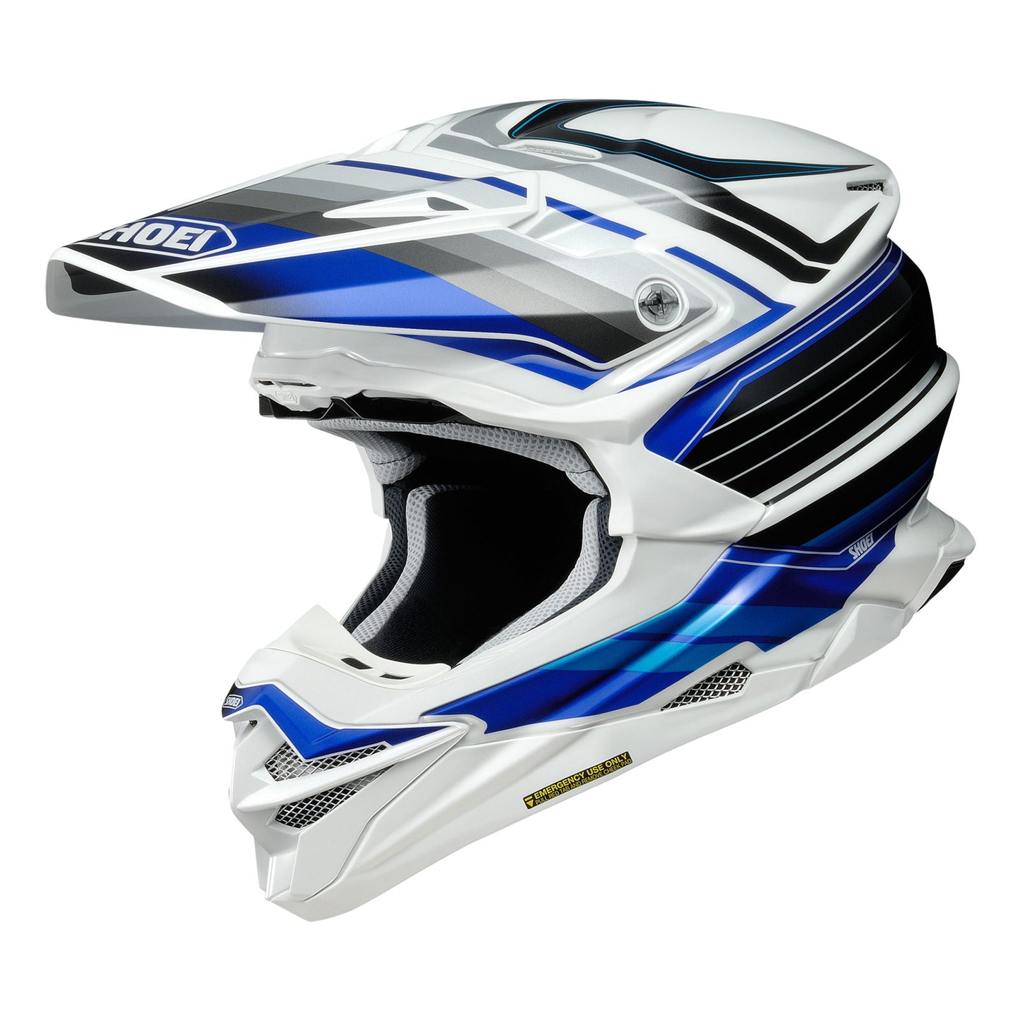 SHOEI - VFX-EVO Pinnacle - WHITE/BLACK/BLUE (TC2)