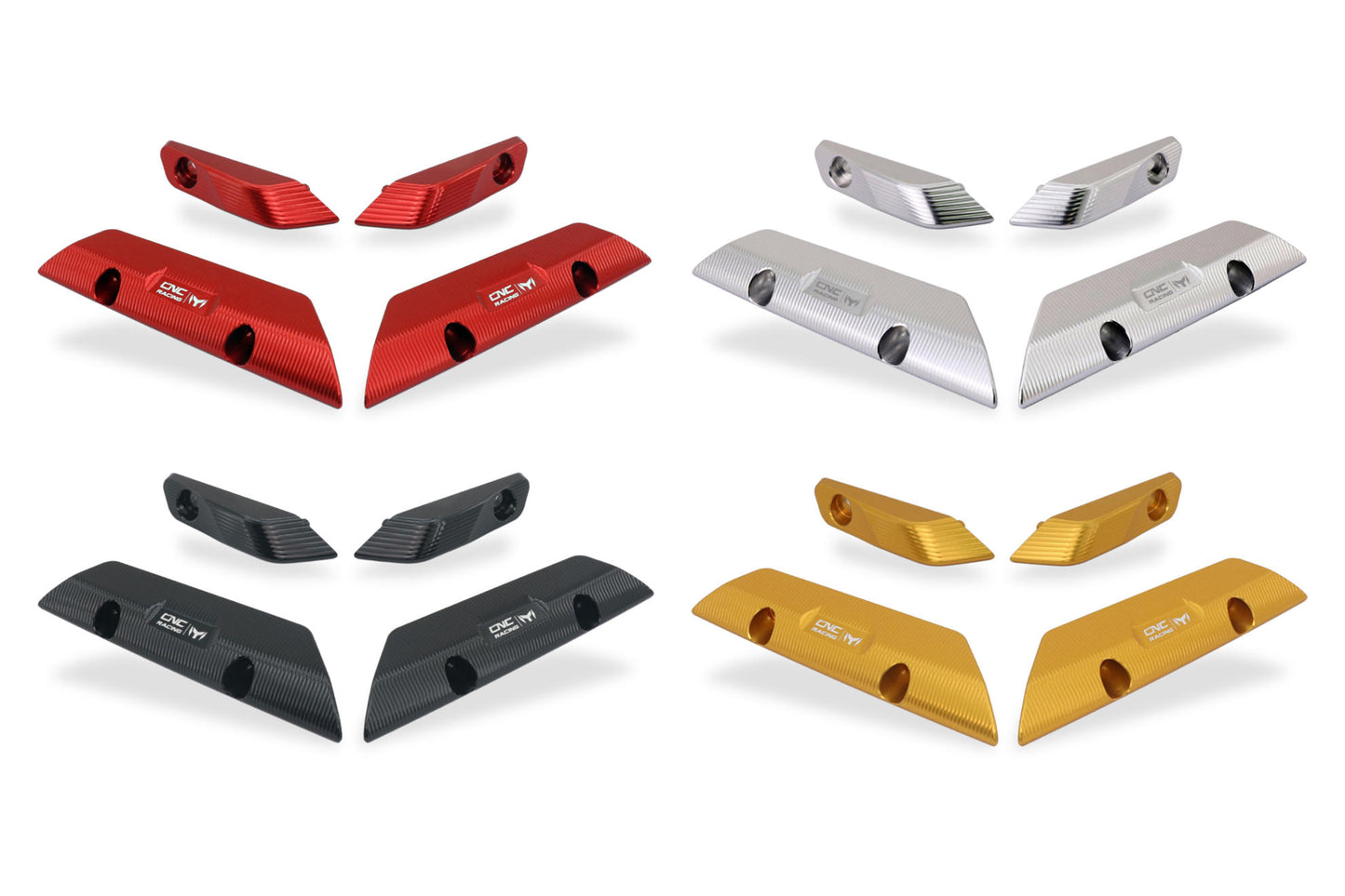 WP100 - CNC Racing - Billet Winglet Cover Kit - Streetfighter V4