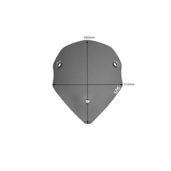 WS350 - CNC Racing - SPORT Windscreen - Multistrada 1200/1260/950