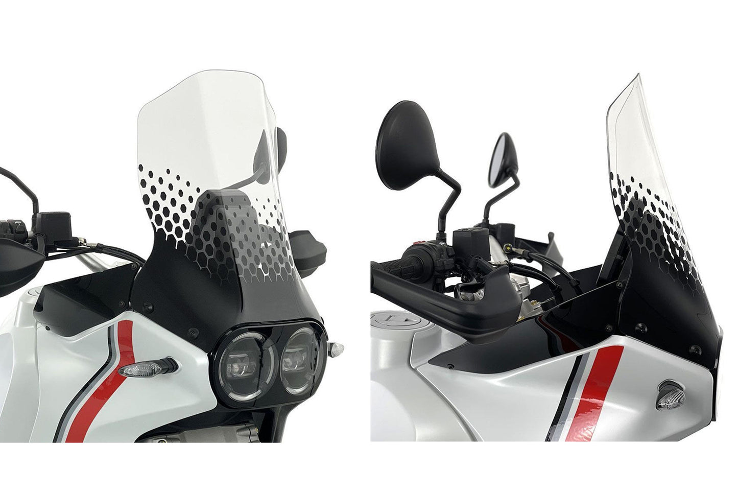 WS362 - CNC Racing ADVENTURE Windscreen for Ducati DesertX