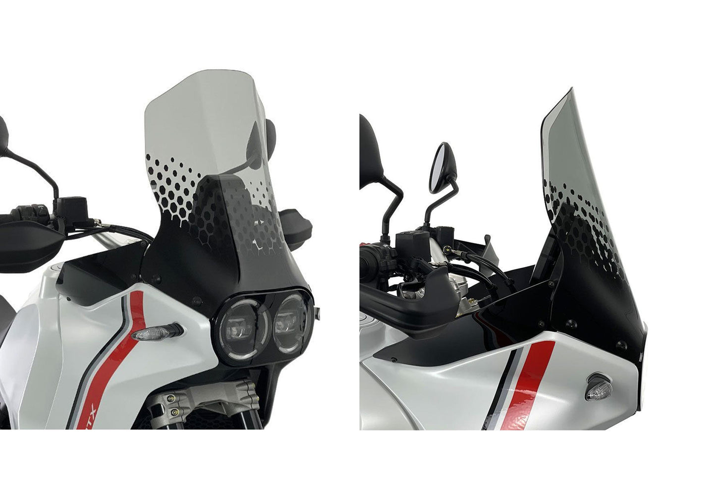 WS362 - CNC Racing ADVENTURE Windscreen for Ducati DesertX