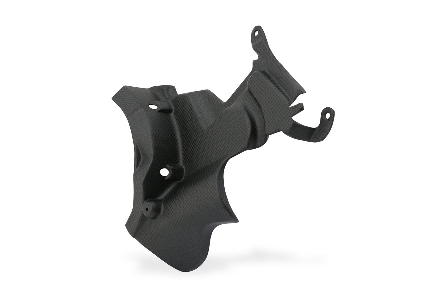 ZA205Y - CNC Racing Carbon Fiber Clutch Cover Front Trim for the Ducati Streetfighter V2