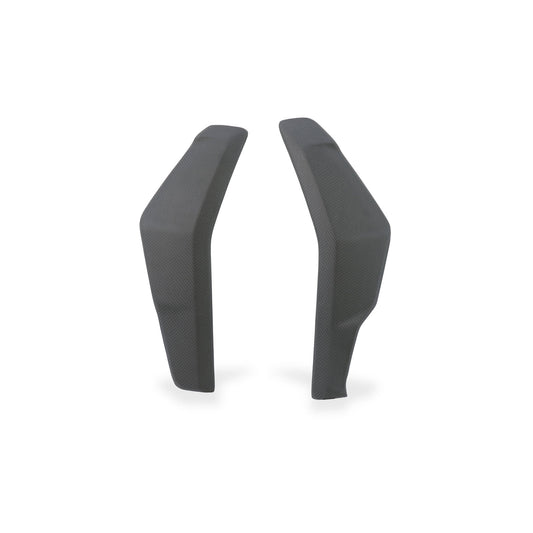 ZA208Y - CNC Racing Carbon Fiber Radiator Side Panels for the Ducati Streetfighter V2