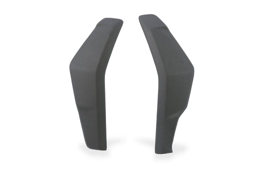 ZA208Y - CNC Racing Carbon Fiber Radiator Side Panels for the Ducati Streetfighter V2