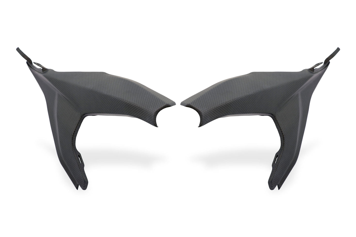 ZA209Y - CNC Racing Carbon Fiber Rear Subframe Covers for the Ducati Streetfighter V2