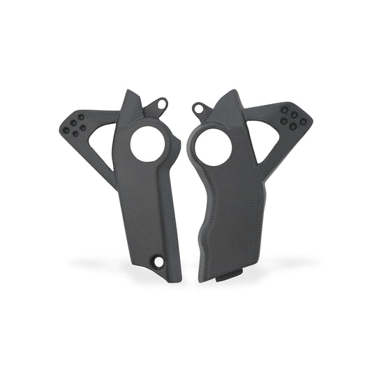 ZA241Y - CNC Racing Carbon Fiber Lower Frame Side Covers for the Ducati DesertX