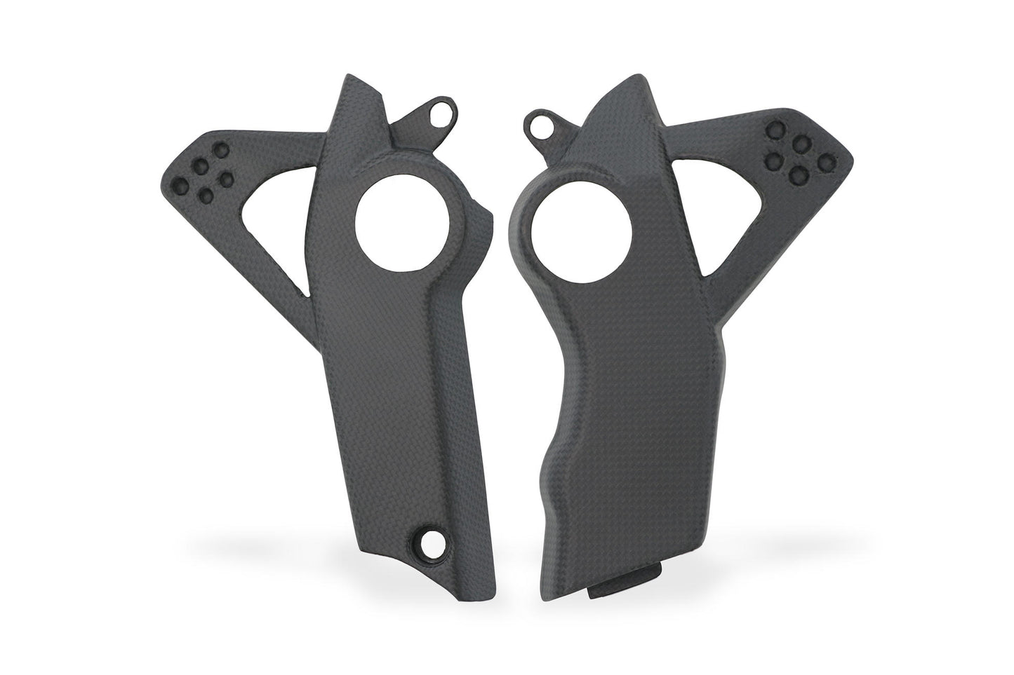 ZA241Y - CNC Racing Carbon Fiber Lower Frame Side Covers for the Ducati DesertX