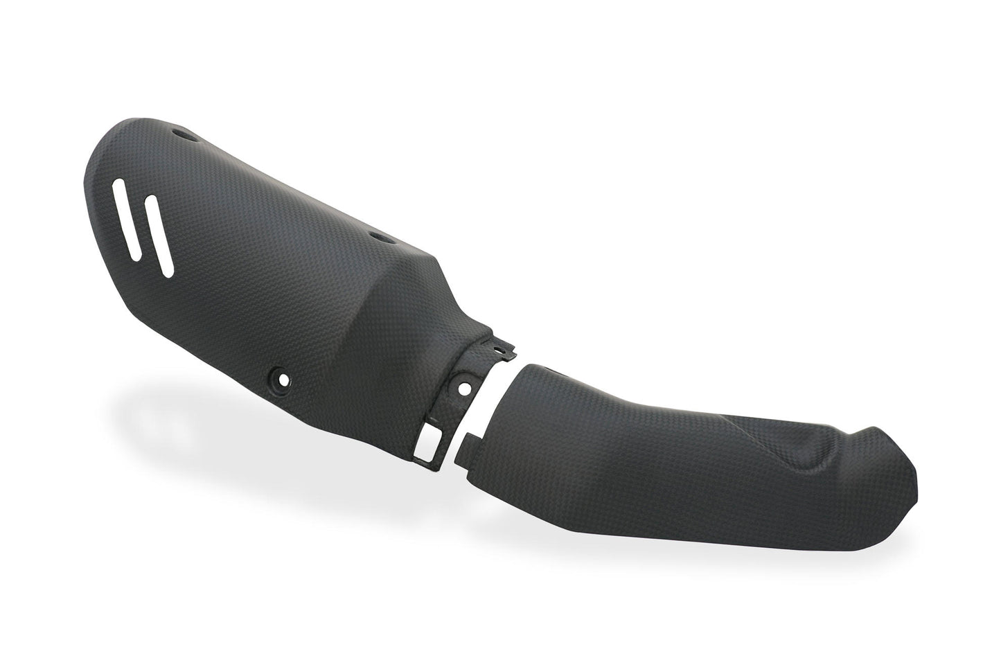 ZA242Y - CNC Racing Carbon Fiber OE Exhaust Guard for the Ducati DesertX
