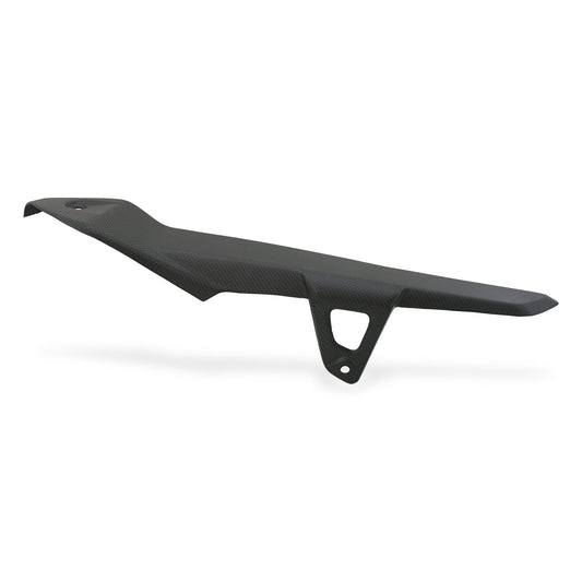 ZA243Y - CNC Racing Carbon Fiber Upper Chain Guard for the Ducati DesertX