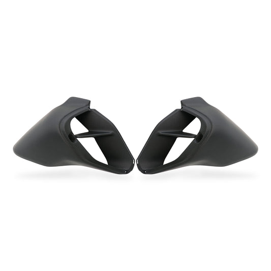 ZA251Y - CNC Racing Carbon Fiber Air Conveyors (Intakes) for the Ducati Diavel V4