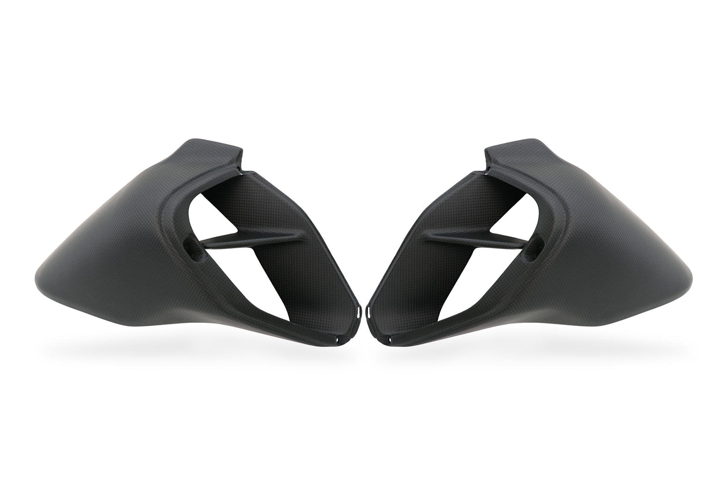ZA251Y - CNC Racing Carbon Fiber Air Conveyors (Intakes) for the Ducati Diavel V4