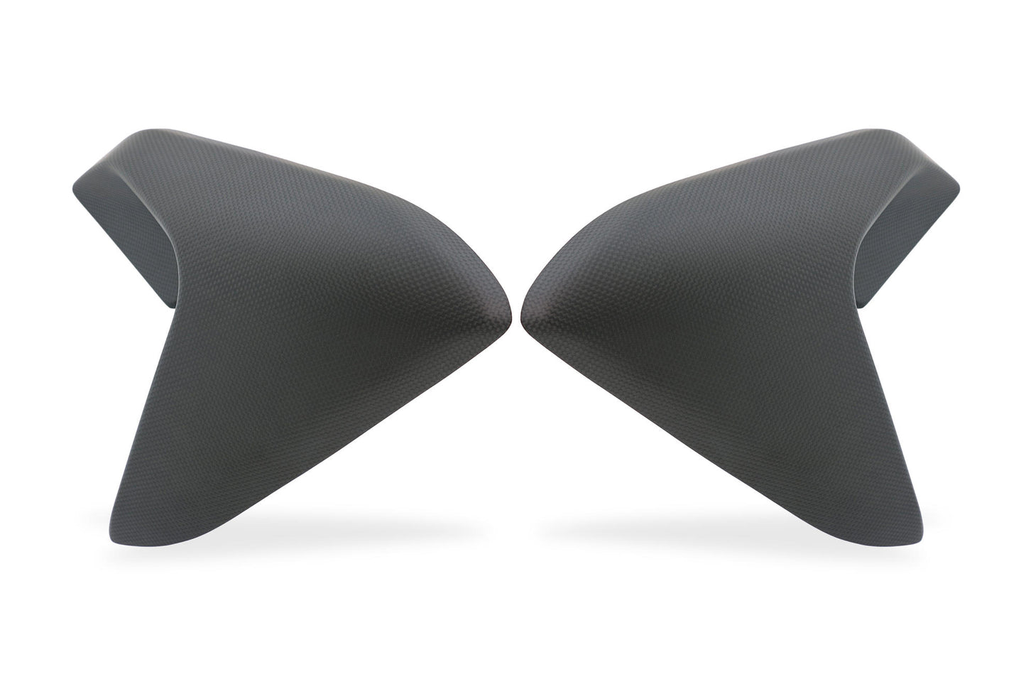 ZA252Y - CNC Racing Carbon Fiber Radiator Side Covers for the Ducati Diavel V4