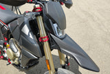 ZA267Y - CNC Racing Carbon Fiber Front Fender for the Ducati Hypermotard 698 Mono