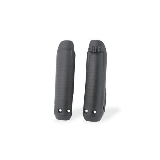 ZA268Y - CNC Racing Carbon Fiber Front Fork Leg Protectors (pair) for the Ducati Hypermotard 698 Mono