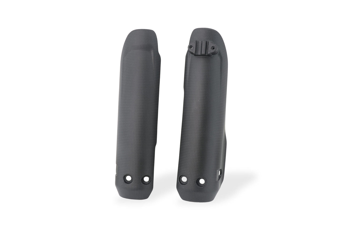 ZA268Y - CNC Racing Carbon Fiber Front Fork Leg Protectors (pair) for the Ducati Hypermotard 698 Mono