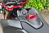 ZA269Y - CNC Racing Carbon Fiber Fuel Tank Top Cover for the Ducati Hypermotard 698 Mono