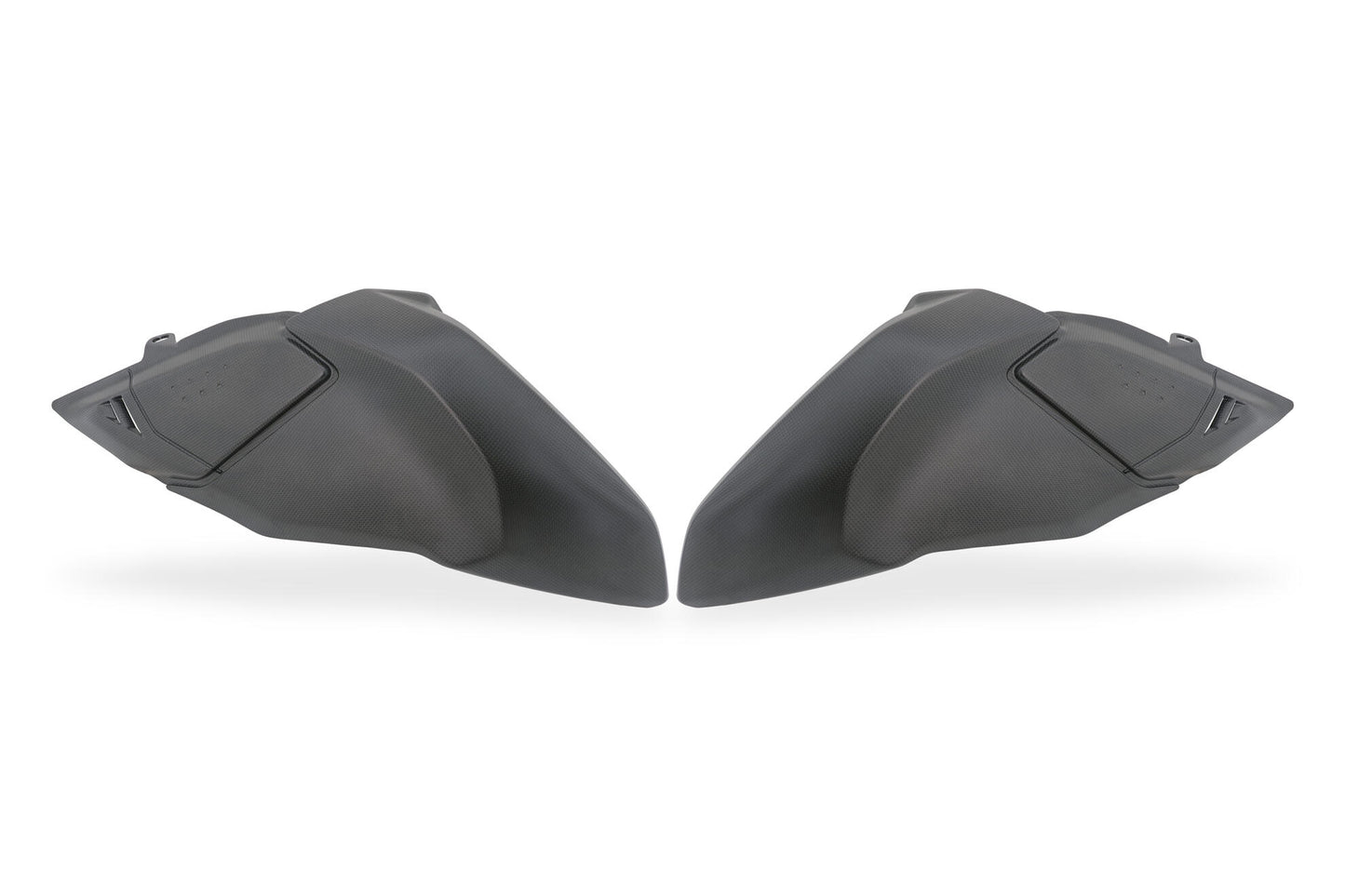 ZA270Y - CNC Racing Carbon Fiber Fuel Tank Side Covers (pair) for the Ducati Hypermotard 698 Mono