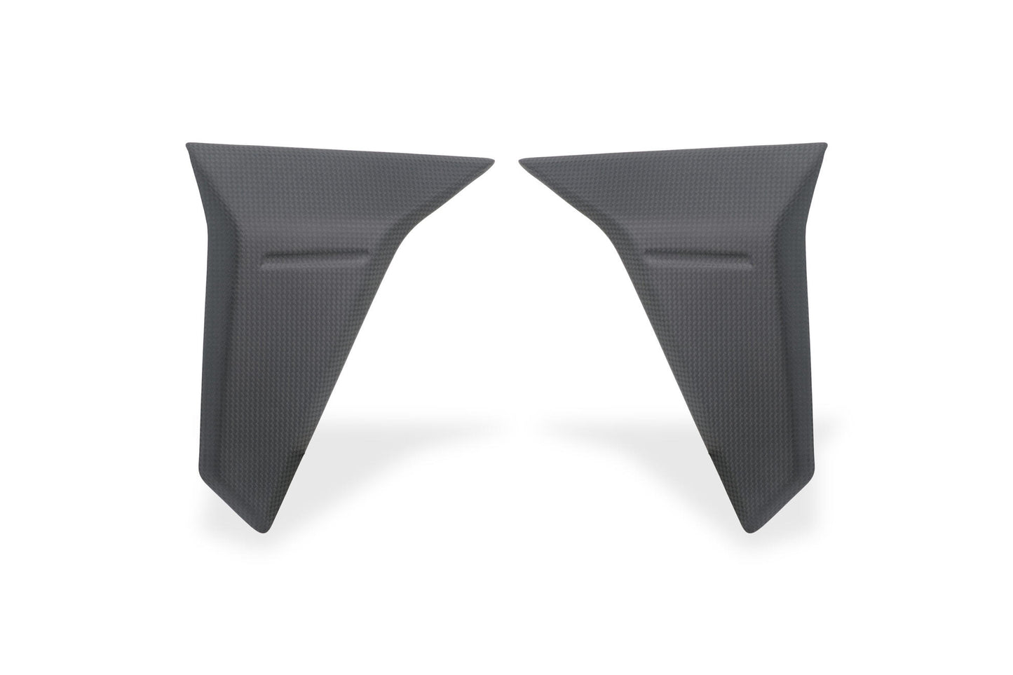 ZA271Y - CNC Racing Carbon Fiber Radiator Side Covers (pair) for the Ducati Hypermotard 698 Mono