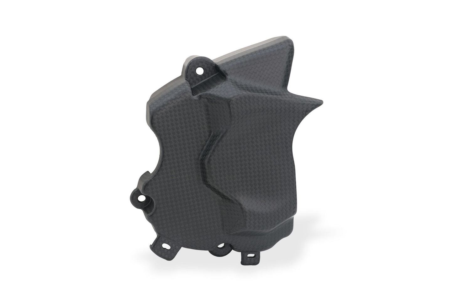 ZA281Y - CNC Racing Carbon Fiber Front Sprocket Cover for Ducati Hypermotard 698 Mono
