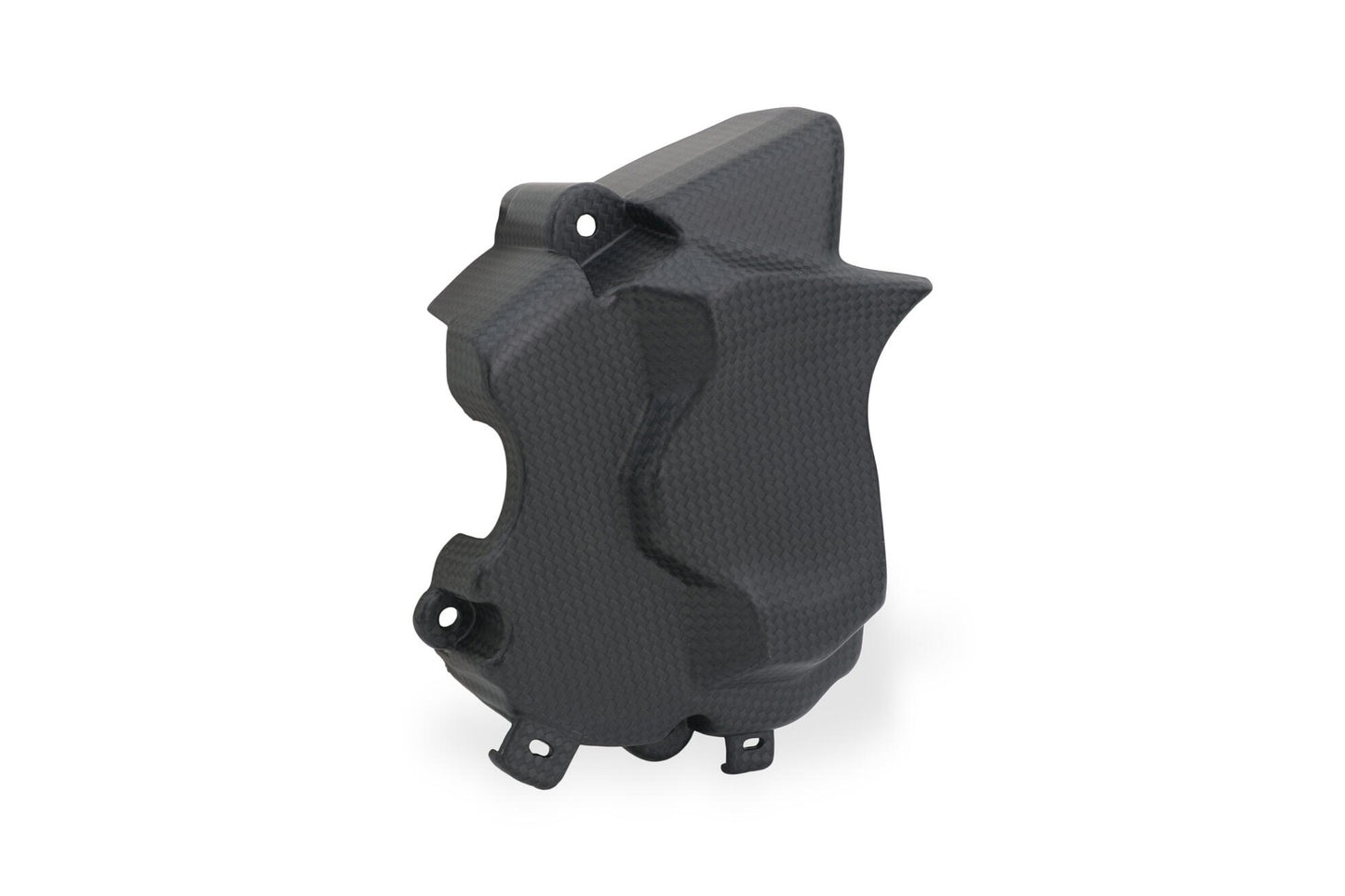 ZA281Y - CNC Racing Carbon Fiber Front Sprocket Cover for Ducati Hypermotard 698 Mono