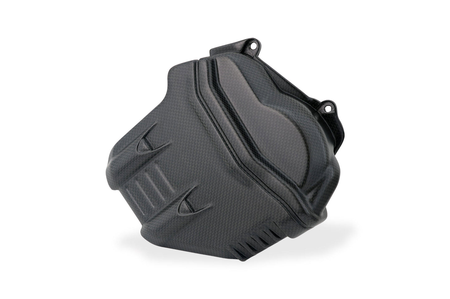 ZA310Y - CNC Racing Carbon Fiber Left Hand Vertical Heat Shield for the Ducati Panigale / Streetfighter V4 / S / R / Speciale