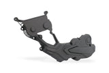 ZA332Y - CNC Racing Carbon Fiber Horizontal Belt Cover for Ducati Monster 937 / 937+