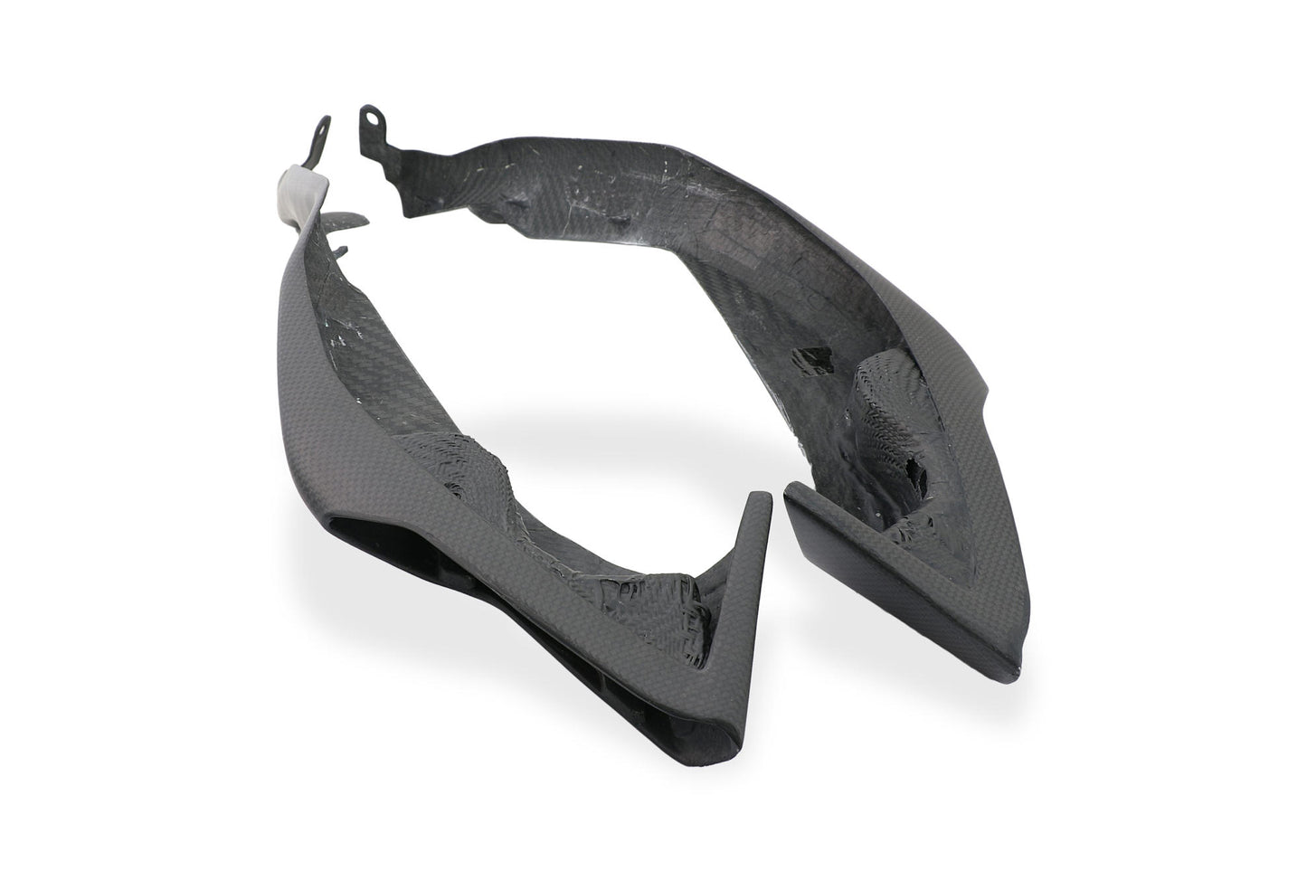 ZA344Y - CNC Racing Carbon Fiber Fuel Tank Lower Covers for Ducati Monster 937 / 937+