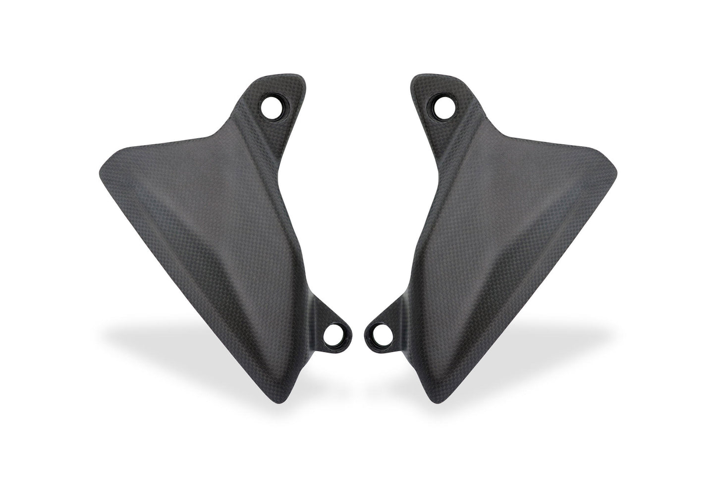 ZA351Y - CNC Racing Carbon Fiber Air Deflector Covers (pair) for Ducati Multistrada V4