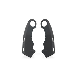 ZA355Y - CNC Racing Carbon Fiber Upper Frame Plate Covers (pair) for Ducati Multistrada V4