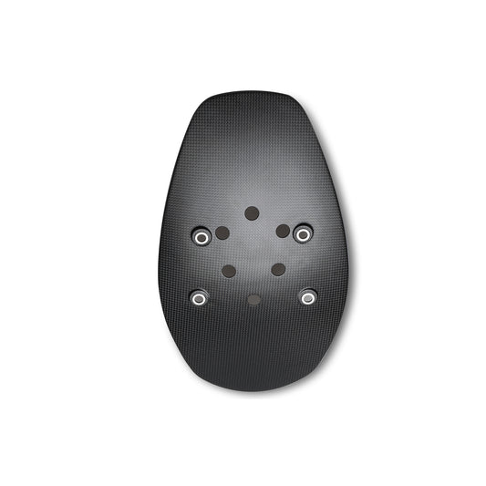 ZA502Y - CNC Racing Carbon Fiber Rear Mud Flap for the Ducati XDiavel and Diavel 1260 / V4