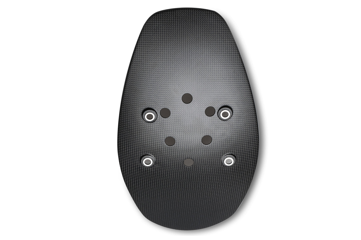 ZA502Y - CNC Racing Carbon Fiber Rear Mud Flap for the Ducati XDiavel and Diavel 1260 / V4