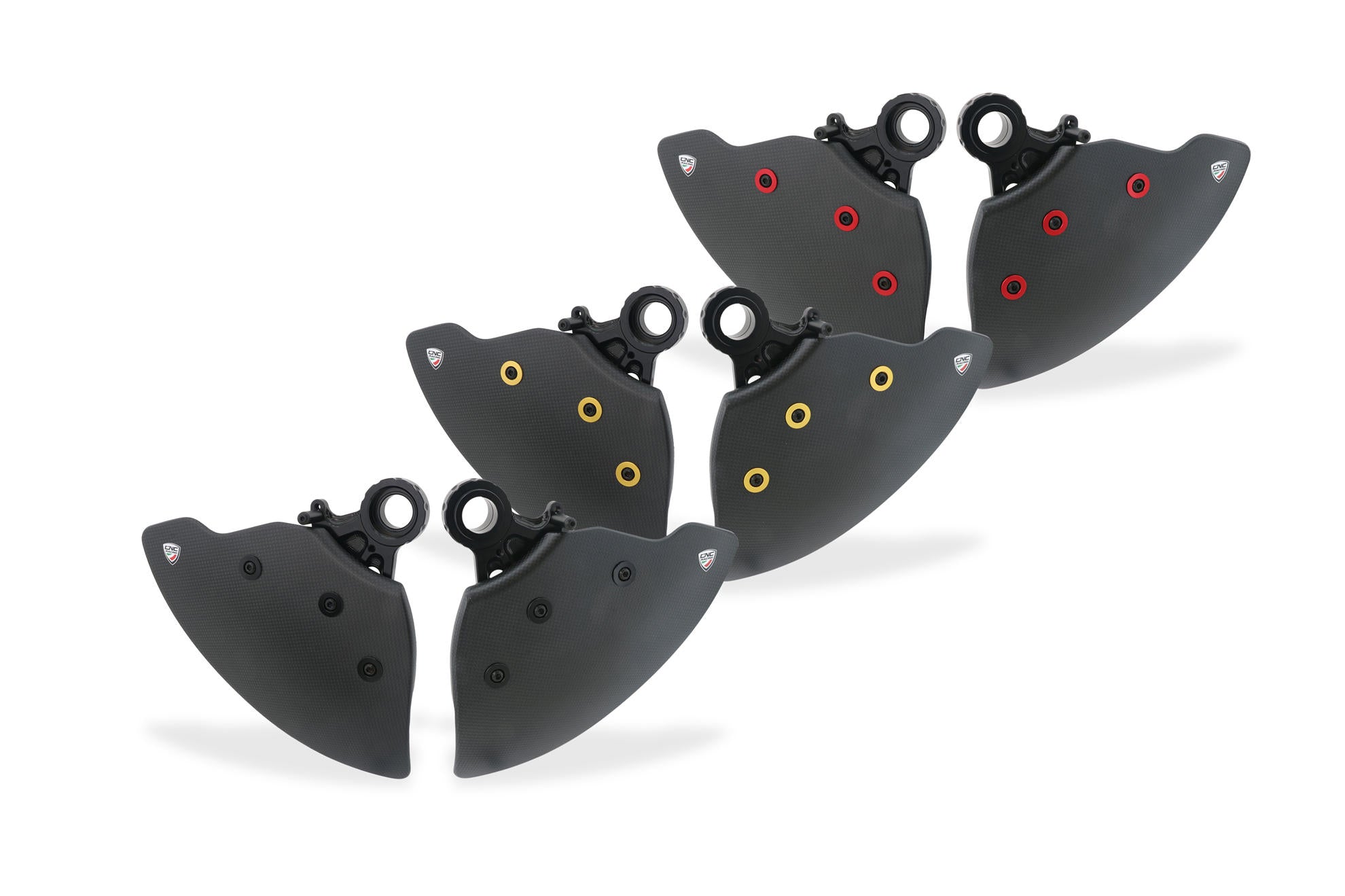 ZA750 - CNC Racing Carbon Fiber GP EVO Front Rotor Cooling Ducts
