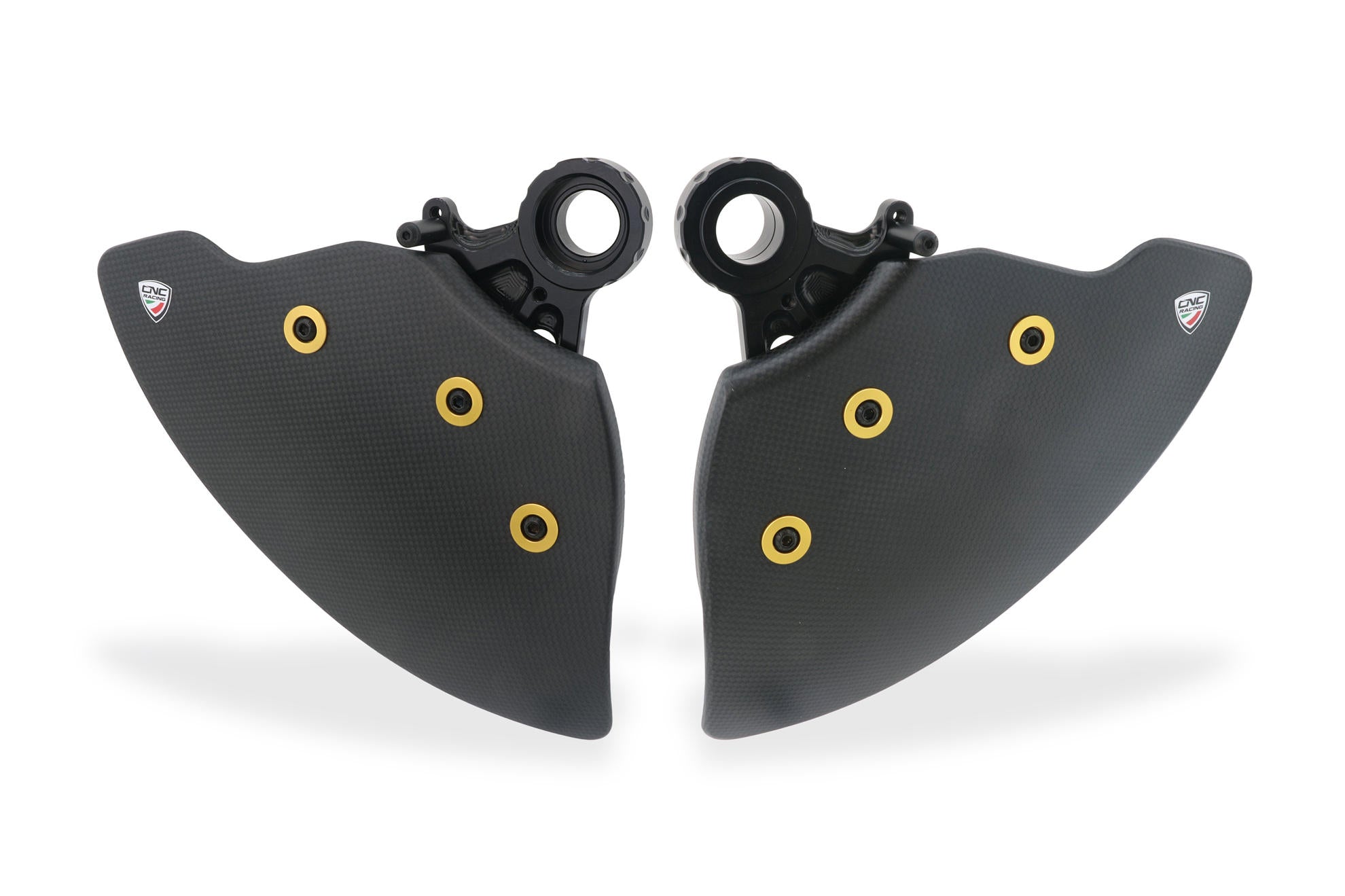 ZA750 - CNC Racing Carbon Fiber GP EVO Front Rotor Cooling Ducts